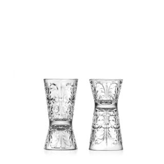 RCR TATTOO GLASS JIGGER 30/60 ML
