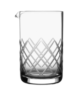 RONA MIXING GLASS GREY CUT 600 ML