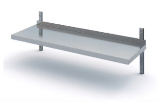 ROSTFRIA VÄGGHYLLOR 2500 x 400 MM