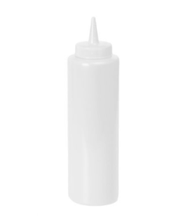 SQUEEZE BOTTLE CLEAR SMALL 240 ML