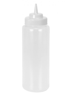 SQUEEZE BOTTLE CLEAR X-LARGE 946 ML