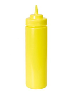 SQUEEZE BOTTLE YELLOW LARGE 710 ML