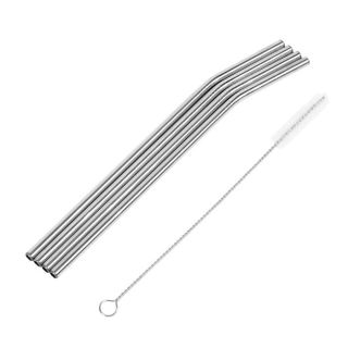 STAINLESS STEEL STRAW D 6 x 215 MM