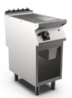 STEKHÄLL GAS HS MARENO M1-90 FT94GLG# - 1 zoner, slät stekyta, mild steel - 400 × 920 × 900 mm