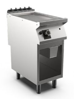 STEKHÄLL RÄFFLAD GAS HS MARENO M1-90 FT94GRG# - 1 zon, räfflad stekyta, mild steel - 400 × 920 × 900 mm