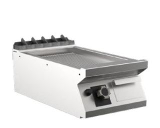 STEKHÄLL RÄFFLAD GAS MARENO M1-90 FT94GRT# - 1 zon, räfflad stekyta, mild steel - 400 × 920 × 250