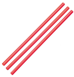 STIRRER/TUBE RED D6 x 185 MM