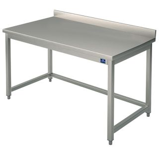 Köksbänk med kant utan hylla 800 x 700 mm