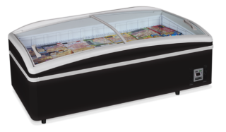 SVART KYL-/FRYSBOX STORMARKNAD SHALLOW HEAD B-CF 540L