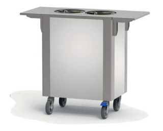 PORKKA BUFFÉ LINE –TALLRIKSDISPENSER, Ø 250-290 mm VARM ELLER NEUTRAL
