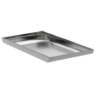 UGNSPLÅT 435 x 350 MM ROSTFRITT STÅL