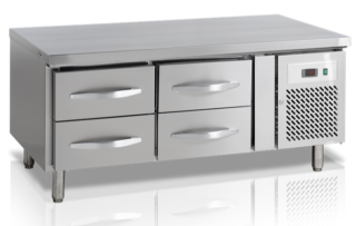 GRILLKYLBÄNK MED DRAGLÅDOR GN1/1 180L UC5240