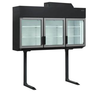 VÄGGKYL/FRYS MED GLASDÖRRAR MTF185BVS 779 L