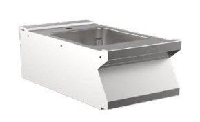 VASK MARENO M1-70 EN74VT - med håltagning för blandare 400 × 750 × 250 mm