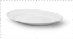 VERONA TALLRIK OVAL 28 x 20CM