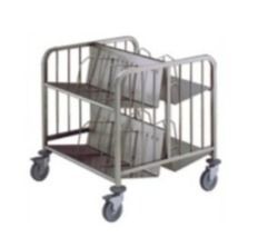 ZANUSSI SERVERINGSVAGNAR 2-SIDIG VAGN FÖR 300 TALLRIKAR MED MAX DIAM 245 MM